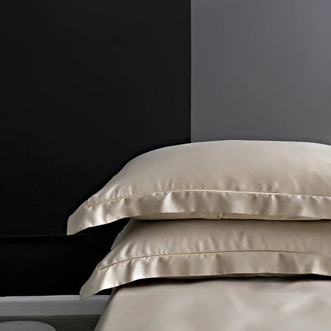 Housse de coussin en soie de murier 40x70