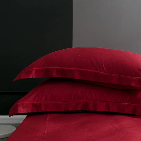 Housse de coussin en soie de murier 40x70