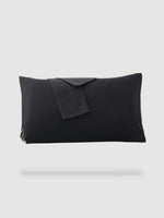 Housse de coussin haut de gamme 50x70cm 2pieces - Noir