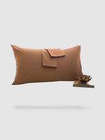 Housse de coussin haut de gamme 65x65cm 2Pieces - Marron