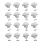 Clip pour housse de couette - 16Pcs Blanc
