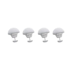Clip pour housse de couette - 4Pcs Blanc