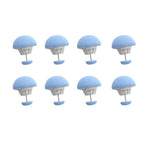 Clip pour housse de couette - 8Pcs Bleu