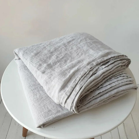 Drap plat en lin 180x200