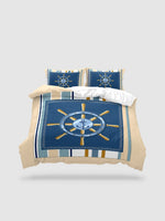 housse de couette style marin - 135x200cm