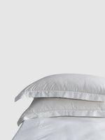 Housse de coussin en soie de murier 40x70 - Blanc