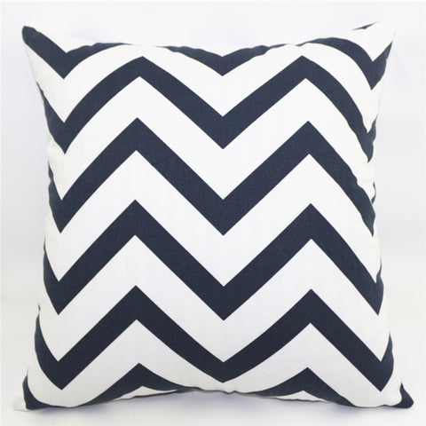 housse de coussin coton ondulé