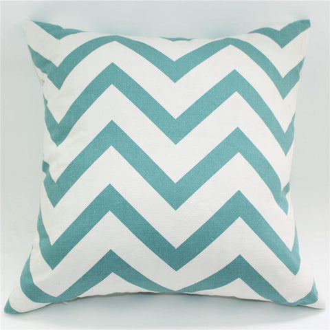 housse de coussin coton ondulé