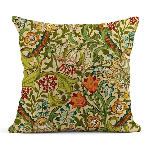 housse de coussin floral