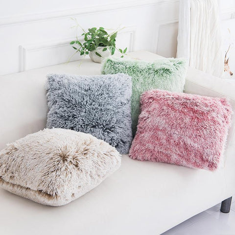 housse de couette en fourrure