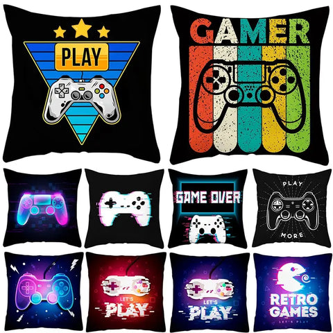 housse de coussin gamer
