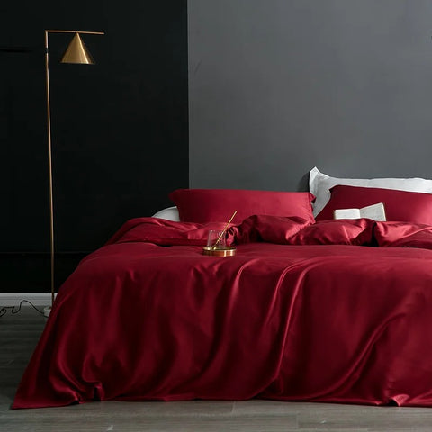 Housse de couette en soie naturelle 160x210