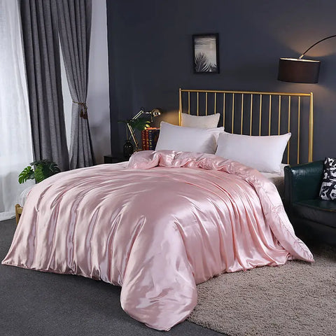 housse de couette en soie de murier