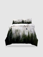 parure couette loup - 135x200cm