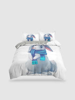 parure lit lapin - 135x200cm 2PCS