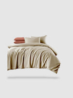 housse de couette haut de gamme 200x230 - Or