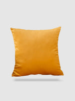 housse de coussin velours 50x50 - Orange