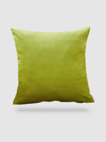 housse de coussin velours 50x50 - Vert pomme