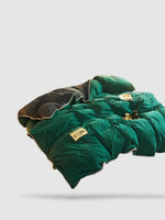 housse de couette d’hiver 150x200 - Vert/gris