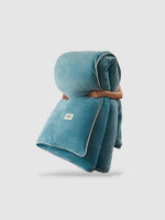 housse de couette polaire 150x200 - Bleu ciel