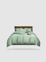 housse de couette coton Bédouins 200x230 - Vert pastel