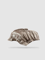 housse de couette satin de coton 180x200 - Marron