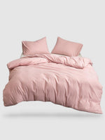housse de couette en microfibre 200x220 - Rose