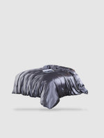 Housse de couette en soie de mûrier 220x240 - Gris