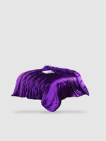 Housse de couette en soie de mûrier 220x240 - Violet foncé