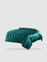 Housse de couette en soie de mûrier 230x230 - Vert
