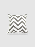 housse de coussin coton 45x45 - Gris foncé