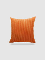 housse de coussin en Velours côtelé 50x30 - Rouille