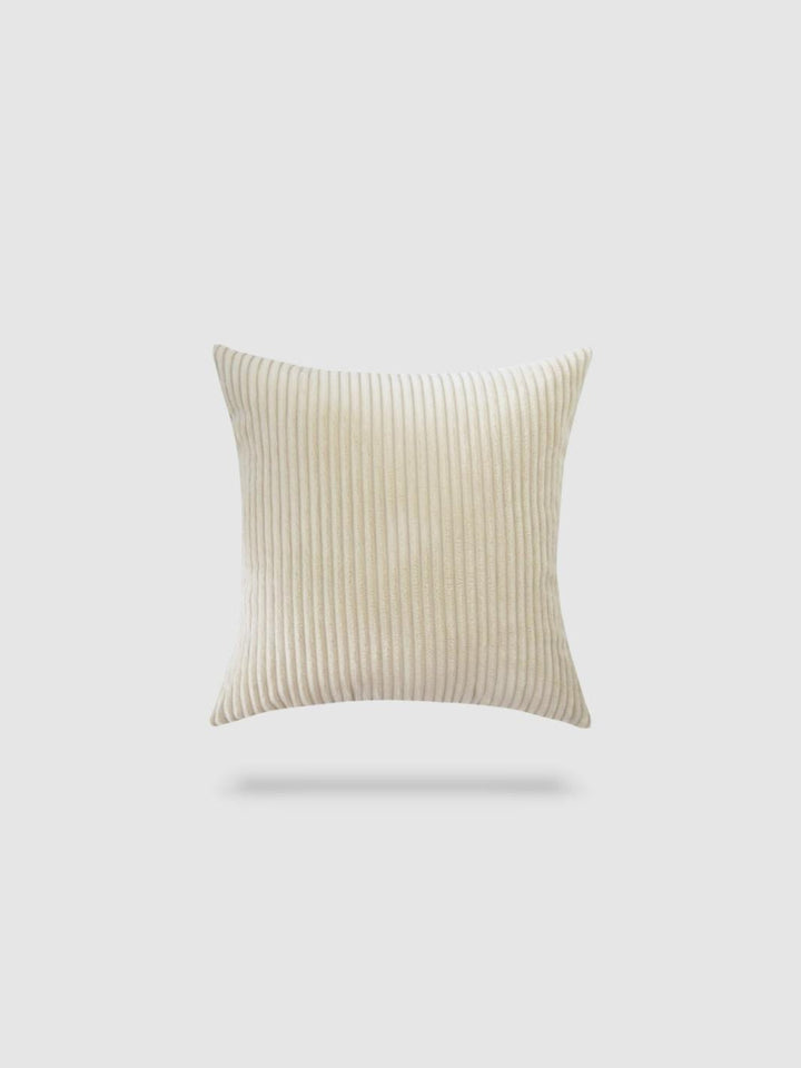 housse de coussin en Velours côtelé 50x70 - Beige