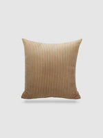 housse de coussin en Velours côtelé 50x70 - Camel