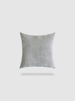 housse de coussin en Velours côtelé 50x70 - Gris