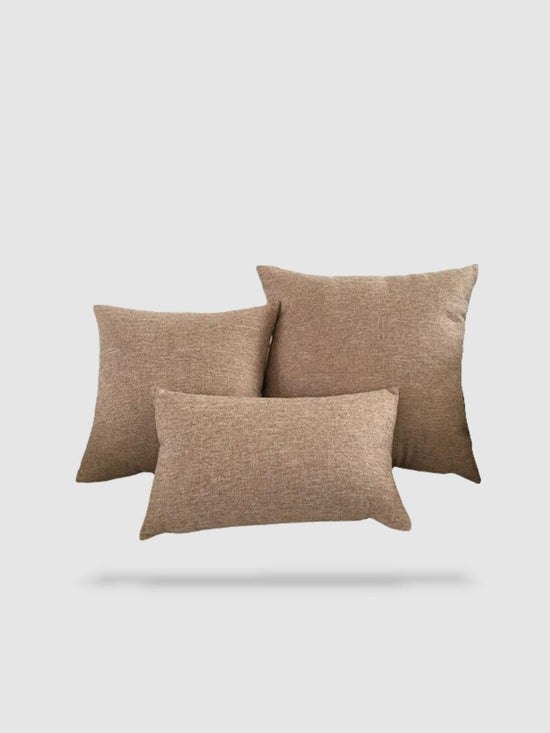 housse de coussin décoratif 45x45 - Marron clair