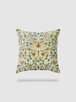 housse de coussin en lin à fleurs 40x40 - motif 18
