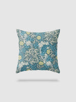 housse de coussin en lin à fleurs 45x45 - motif 12