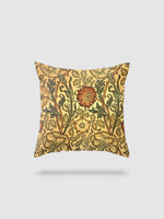housse de coussin en lin à fleurs 60x60 - motif 14