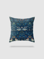housse de coussin en lin à fleurs 60x60 - motif 21