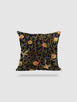 housse de coussin en lin à fleurs 60x60 - motif 3