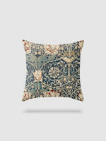 housse de coussin en lin à fleurs 60x60 - motif 6
