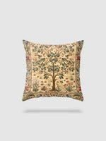 housse de coussin en lin à fleurs 60x60 - motif 7