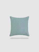 housse de coussin en velours côtelé 40x40 - Bleu pastel