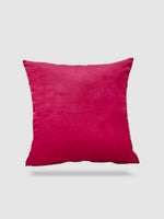 housse de coussin velours 45x45 - Bordeau