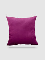 housse de coussin velours 45x45 - Violet