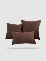 housse de coussin décoratif 50x50 - Marron