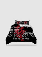 Parure de lit motif japonais 200x200 - Motif 2