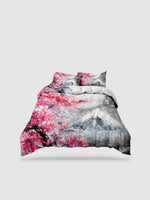 Parure de lit motif japonais 180x200 - Motif 9