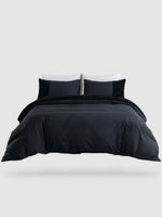 parure de lit patchwork 135x200 - Noir